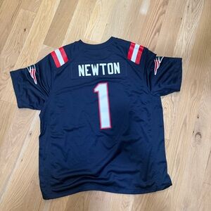 Nike’s Official NFL Patriots Jersey ‘Cam Newton’